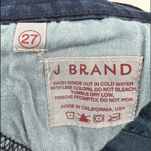J Brand Avalon Skinny Rough Hem Jeans Size 27 Women’s - Picture 3 of 7